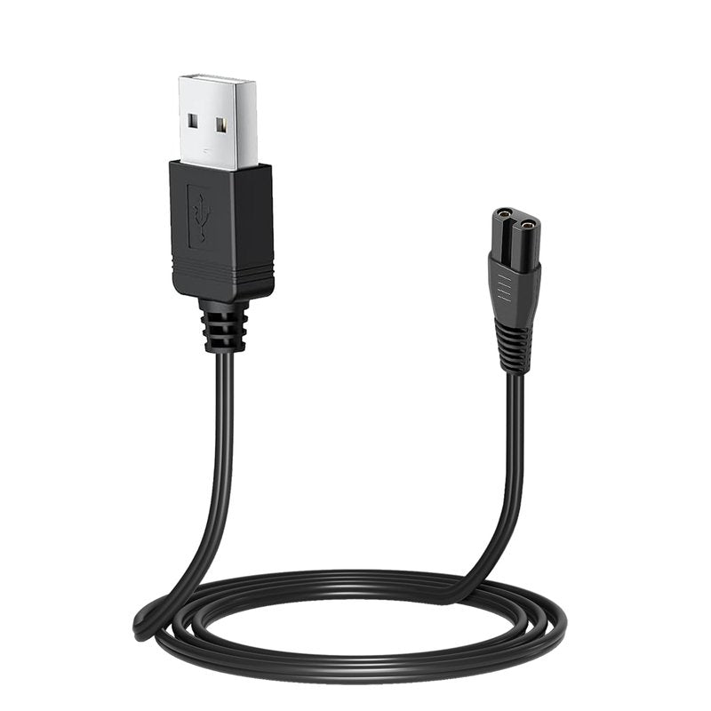 LONNKY USB Charger Cord for Hatteker Cordless Hair Trimmer Hair Clipper Beard Trimmer RFC-588 RFC-598 RFC-690 RFC-692 RFC-696 RSCX-7568 RSCX-9598, Shaver Razor Replacement Charging Power Cord