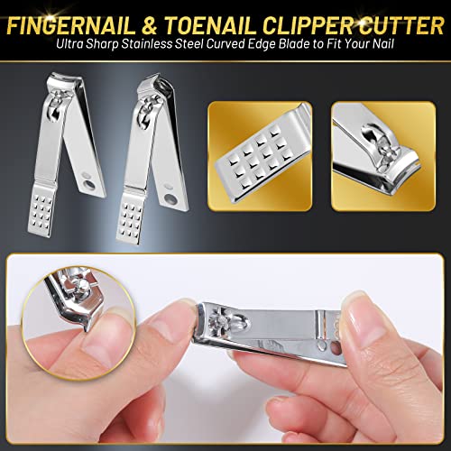 Modacraft 10-Piece Professional Ingrown Toenail Clipper & Pedicure Tool Kit