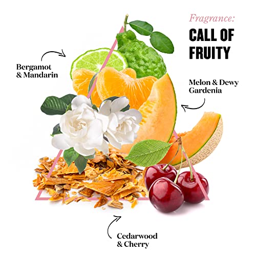 Soap & Glory Call of Fruity Vegan Body Lotion 500 ml - Hydrating Moisturizer with Coconut Oil & Aloe