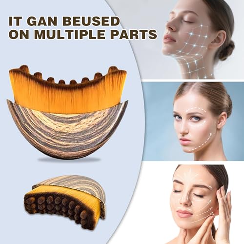 Lymphatic Drainage Face Brush – Ergonomic Sculpting Tool