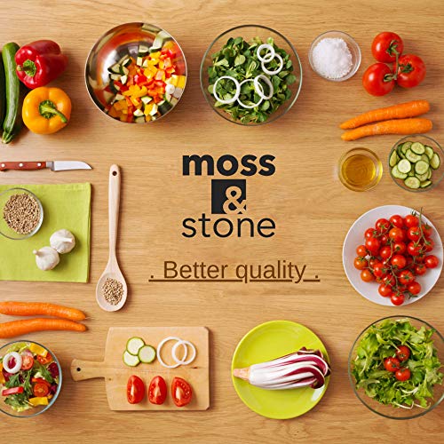 Moss & Stone Digital Kitchen Scale - Multifunction Stainless Steel Food Scale, 11 Lbs Capacity, LCD Display
