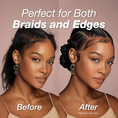 Lux Collection Edge Control Gel for 4C Hair - Cherry, 10.58 oz