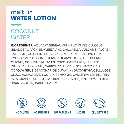 Coconut Water Melt-In Water Lotion - Seaweed Bath Co. 4 oz