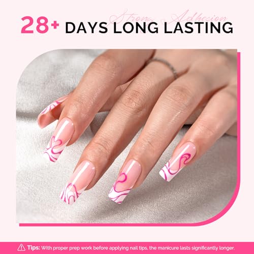 MelodySusie Strong Nail Glue - Quick Dry, Long Lasting 15ml