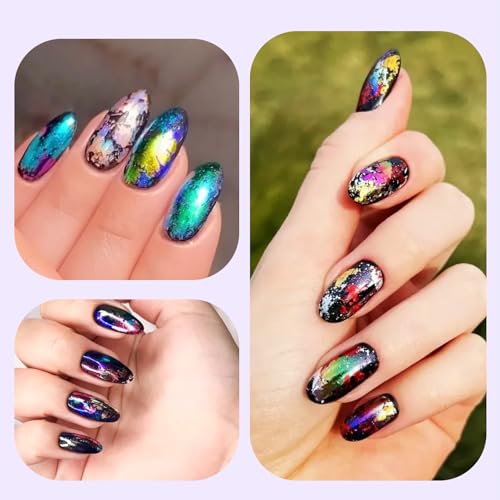 Creaglam 15ML Nail Foil Glue Gel for Art Stickers & Transfers