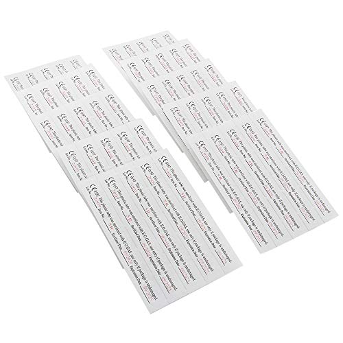 Autdor 100PCS Disposable Tattoo Tips Tubes - Mixed Assorted Sizes