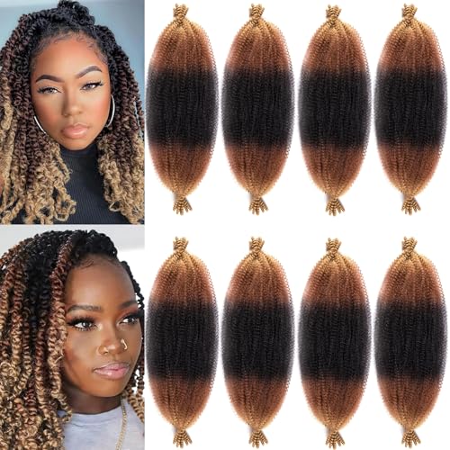 Kossys 14 Inch Marley Twist Braiding Hair - Pre-Separated (Pack of 8) - 1B3027#