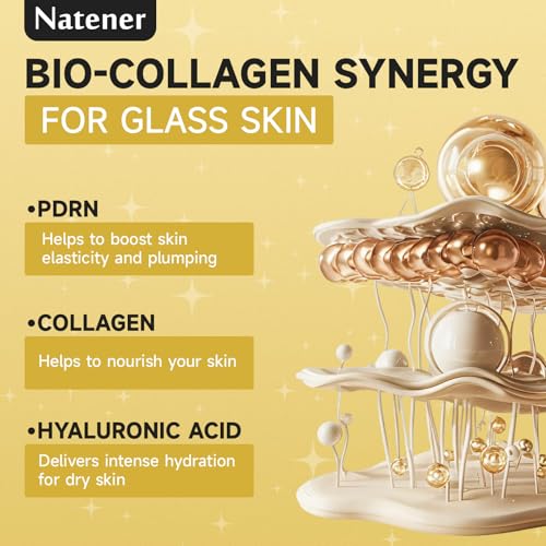 Natener 30 Pairs Gold Under Eye Patches - Brighten, Firm & Hydrate