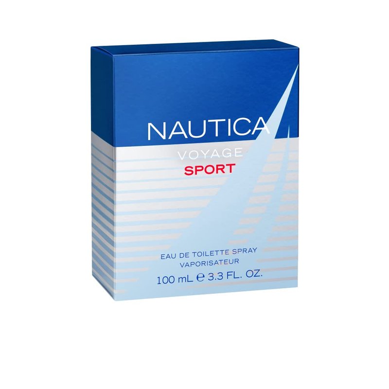Nautica Voyage Sport Eau De Toilette Spray 3.4 Oz/ 100 Ml for Men, 23 Fl Oz, I0030560