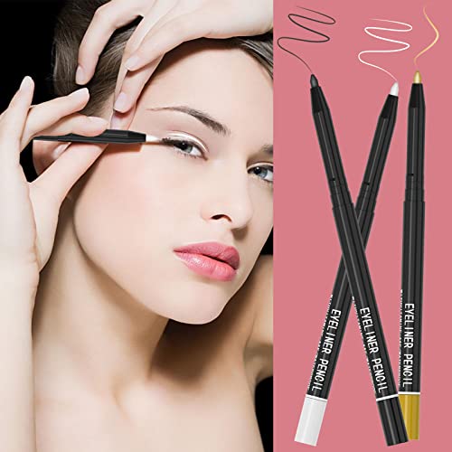 KAIQIKAIXI 12 Color Multi-Purpose Eyeliner & Makeup Pen Set - Waterproof & Travel-Friendly