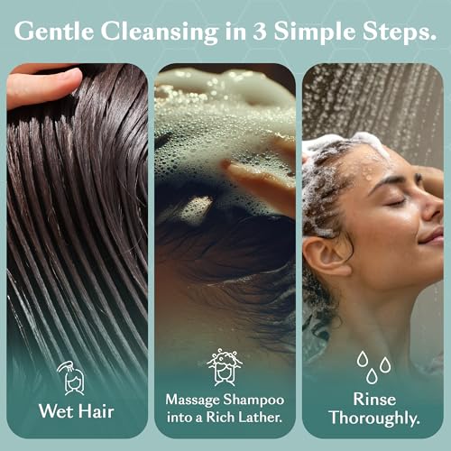DHS Clear Shampoo 8oz - Unscented, Gentle Hair & Scalp Cleanser for Sensitive Skin
