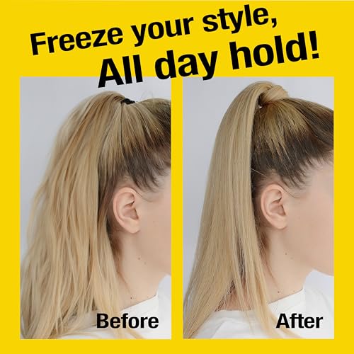EBIN NEW YORK Wonder Ponytail Bond Freeze Spray - Extra Mega Hold for Fine Hair, 8oz