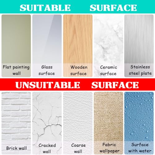 SUPERDANT Nail Art Wall Decor Stickers for Salons & Home - Butterfly & Manicure Design - DIY Peel & Stick Wall Art - Girl Woman Bedroom & Dressing Room Decor