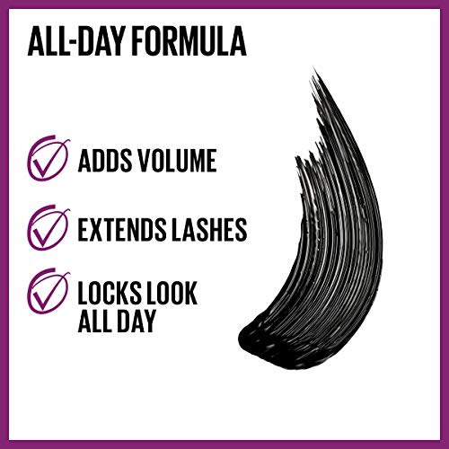 Maybelline The Falsies Lash Lift Mascara - Volumizing & Lengthening, Blackest Black