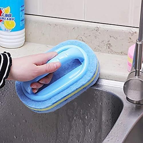 Koksi 2-Piece All-Purpose Cleaning Brush Set with Ergonomic Handle