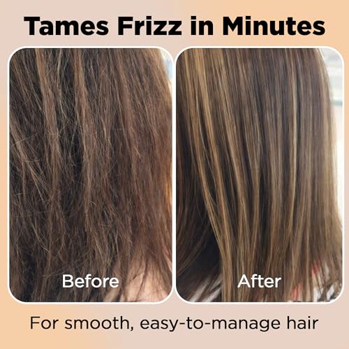 HerStyler Argan Oil Hair Serum 2oz Pack of 2 for Frizz Control & Shine