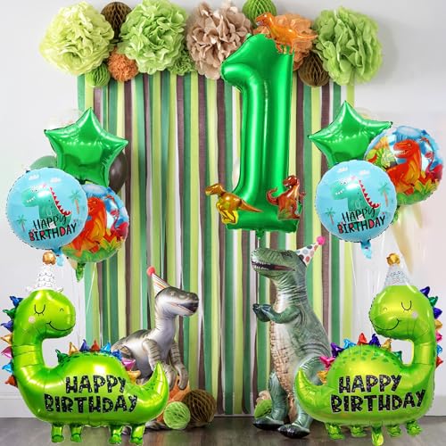 Dinosaur Birthday Party Balloon Kit - 1st Birthday Decorations