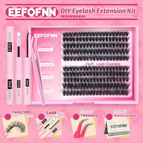Eefofnn DIY Fluffy Lash Extension Kit C04-Volume Fluffy | 10-18MM