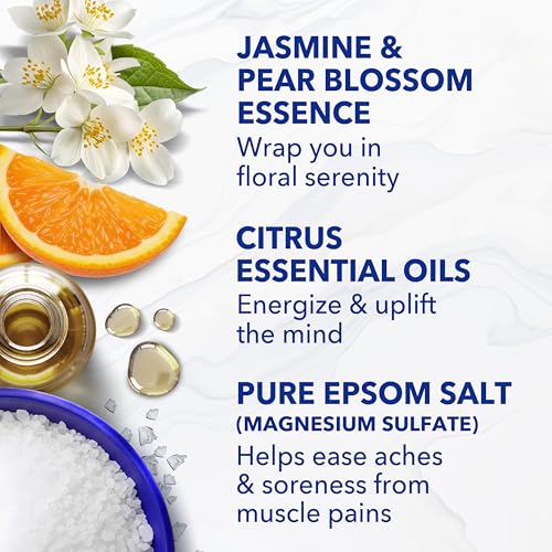 Dr Teal's Gardenia Grace Epsom Salt, 3 lbs - Stress Relief & Relaxation
