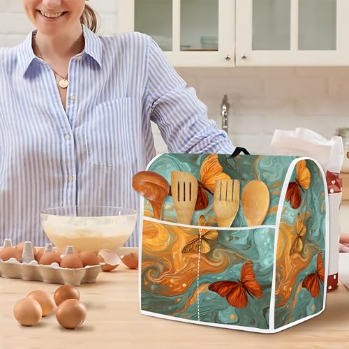 6-8 Qt Stand Mixer Dust Cover with Storage Pockets - BVBOX
