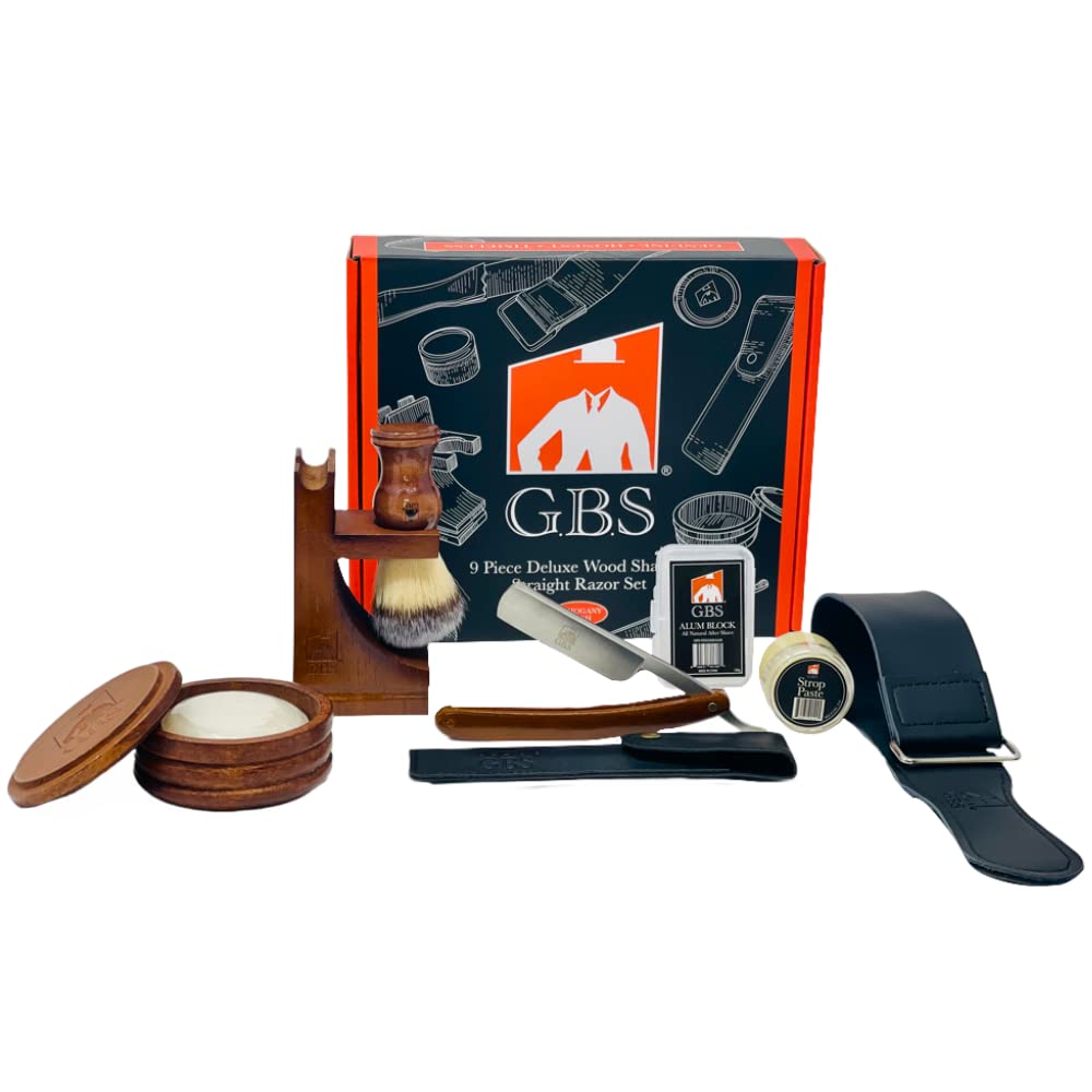 G.B.S Complete Men’s Wood Shaving Set