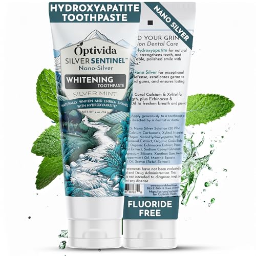 Fluoride-Free Hydroxyapatite Toothpaste with Nano Silver & Xylitol - 4 oz