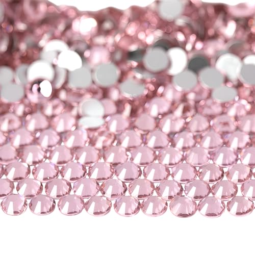 Diamonland Light Pink SS20 Flatback Rhinestones 1440pcs for Nail Art & Crafts