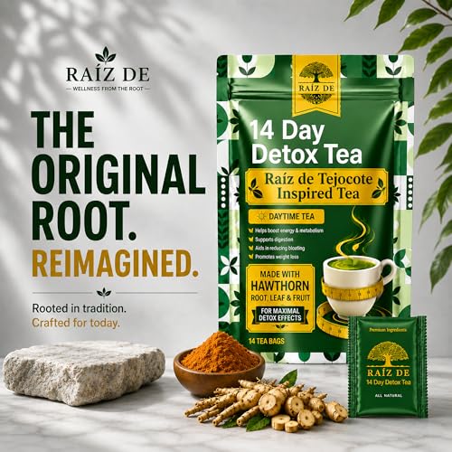 14-Day Herbal Wellness Tea Blend with Green Tea & Cassia Seed