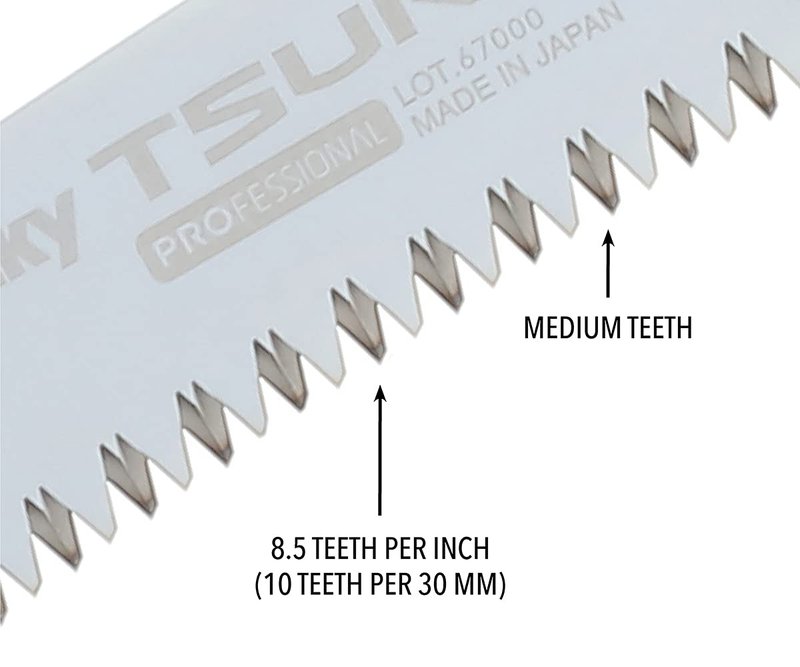 Silky Replacement Blade Only TSURUGI Curved Blade 210mm Medium Teeth (457-21)