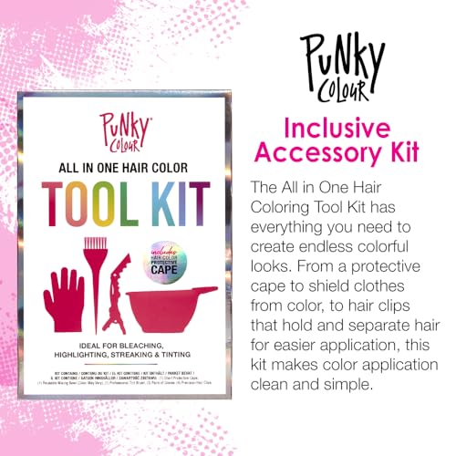 Punky Colour Hair Color Tool Kit - Bleach & Dye Accessories
