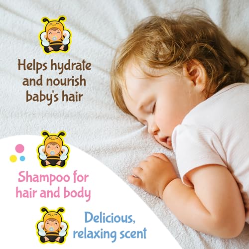 Tio Nachito Baby Shampoo & Body Wash with Chamomile, 13.5 fl oz, Honey Variant