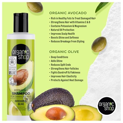 Organic Shop Moroccan Princess Deep Repairing Shampoo, 280ml