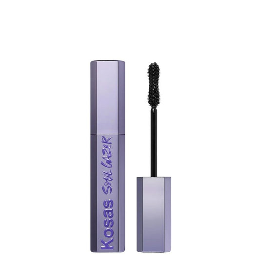 Kosas Mini Soulgazer Lengthening + Lifting Peptide Mascara– Smudge-Proof, Clump-Free Mascara + Lash Serum 2-in-1, Defined Lashes – Curvilinear Molded Brush, Vegan, Sensitive-Eye Safe