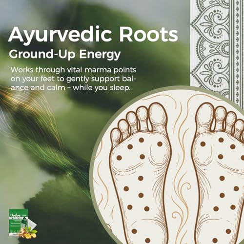VERDORA Natural Deep Cleansing Foot Pads with Bamboo Vinegar & Ginger