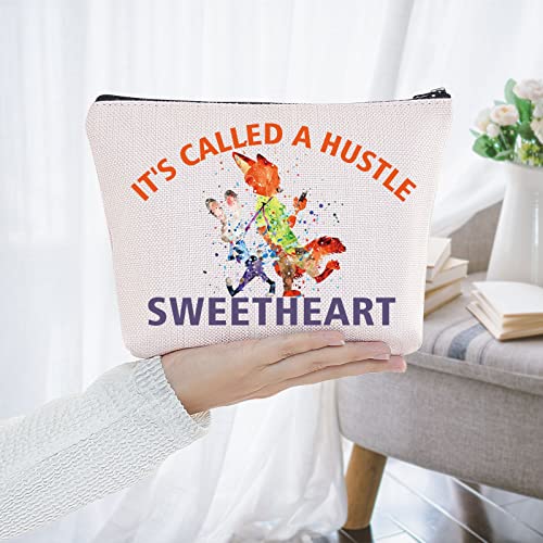Nick & Judy Cartoon Makeup Bag - Waterproof Cosmetic Travel Organizer