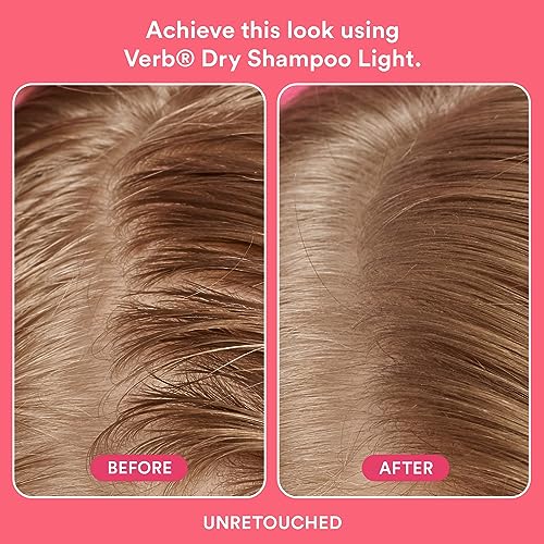 VERB Dry Shampoo Light for Blonde & Grey Hair - Oil Absorb & Refresh