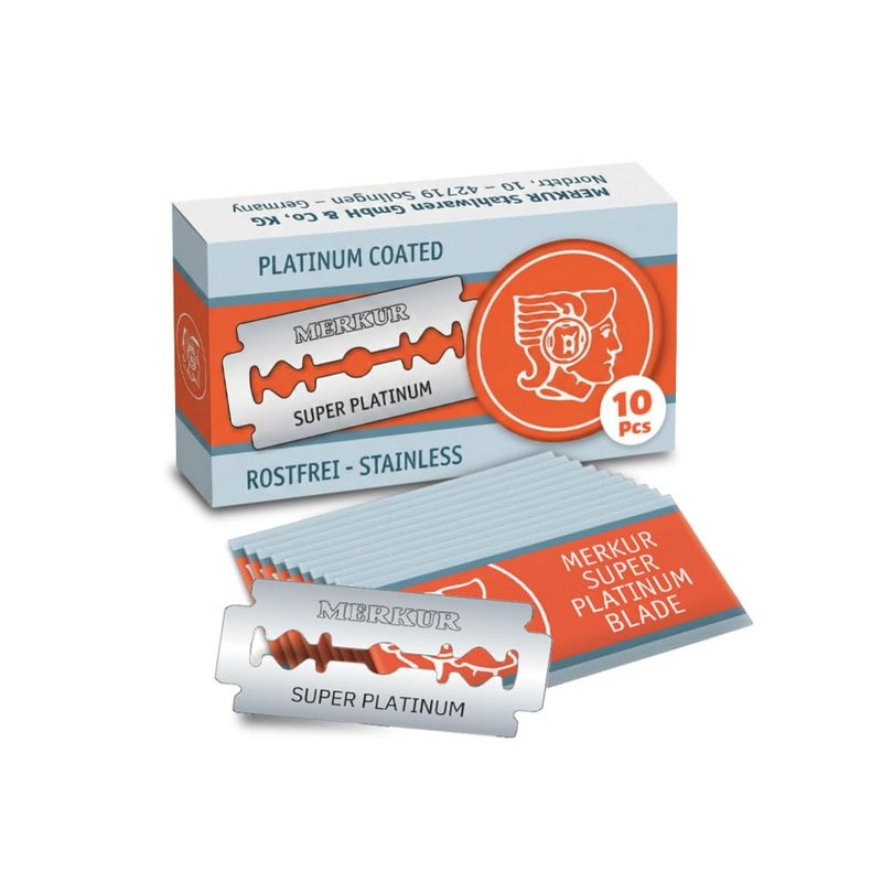 Merkur Razor Double Edge Razor Blades, MK-911, 10 Count (Pack of 1)