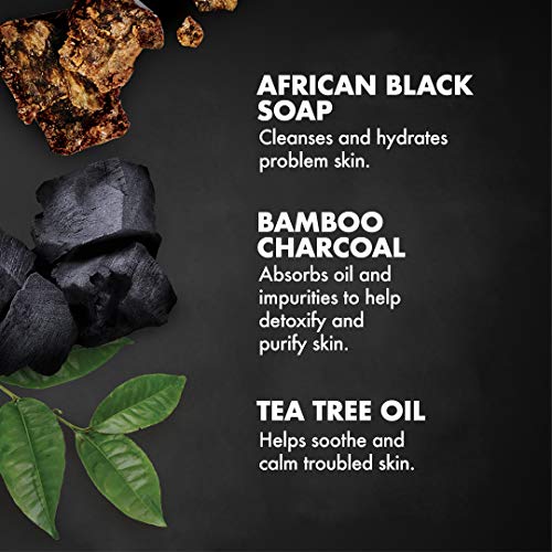 SheaMoisture African Black Soap Body Scrub with Bamboo Charcoal - 6 Ounce