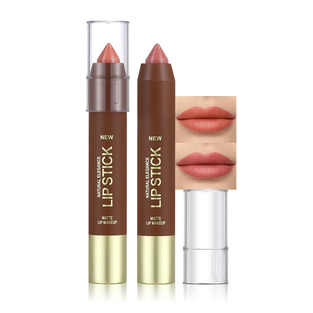Maroon Red Matte Lipstick - Long Lasting Waterproof Vegan Lip Color | 24-Hour Moisturizing Stain