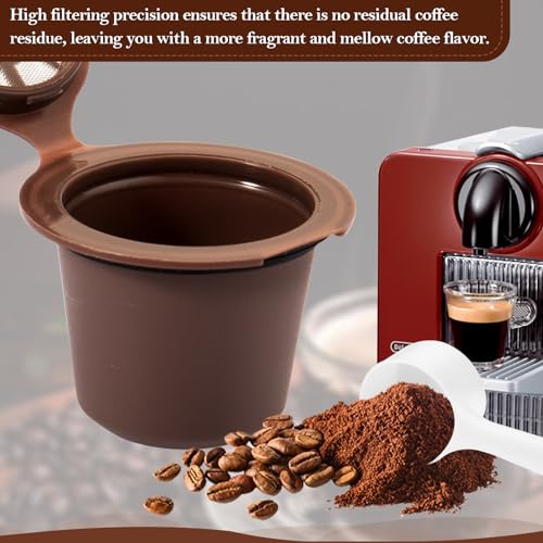 Reusable Coffee Pods for Nespresso OriginalLine - 6 Pack