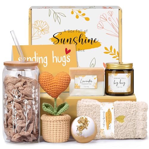 Get Well Soon Gift Basket for Women - Sunshine Care Package
