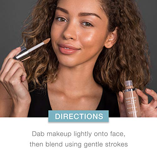 Neutrogena Hydro Boost Hydrating Tint 105 Caramel (Pack of 2) - Lightweight Liquid Foundation with Hyaluronic Acid