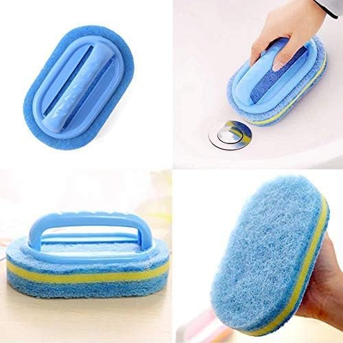 Koksi 2-Piece All-Purpose Cleaning Brush Set with Ergonomic Handle