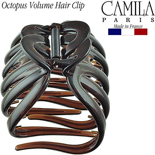 Camila Paris Octopus Hair Clips Bundle - 3.5" Claw Clips for Thick Hair