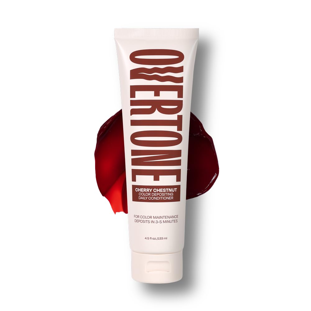 Overtone Daily Color Depositing Conditioner - Pastel Silver | 4.5oz Vegan Formula with Shea Butter & Coconut Oil for Color Refreshment