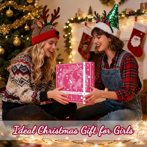 2025 Multicolor Makeup Advent Calendar - 24 Days of Beauty Surprises