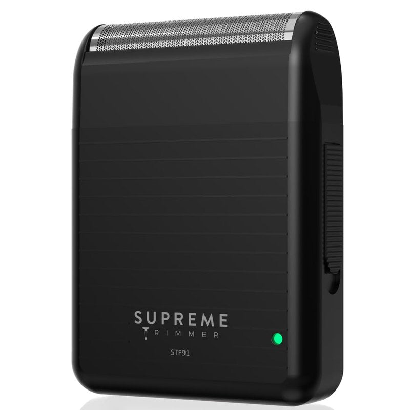 Supreme Trimmer Solo Lite Foil Shaver for Men | Rechargeable Electric Razor + 90 Min Runtime, Type-C USB Fast Charging | Lightweight Travel Shaver, Easy to Carry | STF91