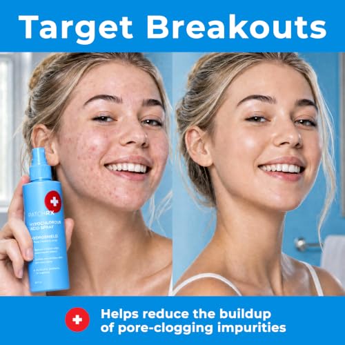 PatchRx Hypochlorous Acid Facial Spray - 8 oz Hydrating Mist for Sensitive Skin