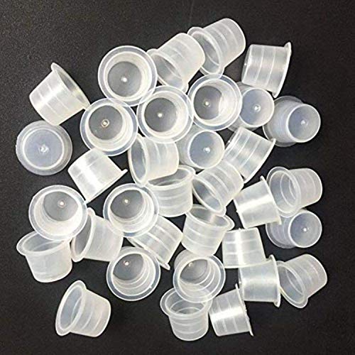 DOWEI Large Tattoo Ink Caps #15 - 1000pcs Disposable Pigment Cups