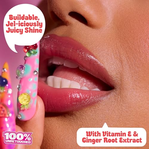 Wet n Wild Jelly Drip Lip Glaze - High-Shine Lip Gloss